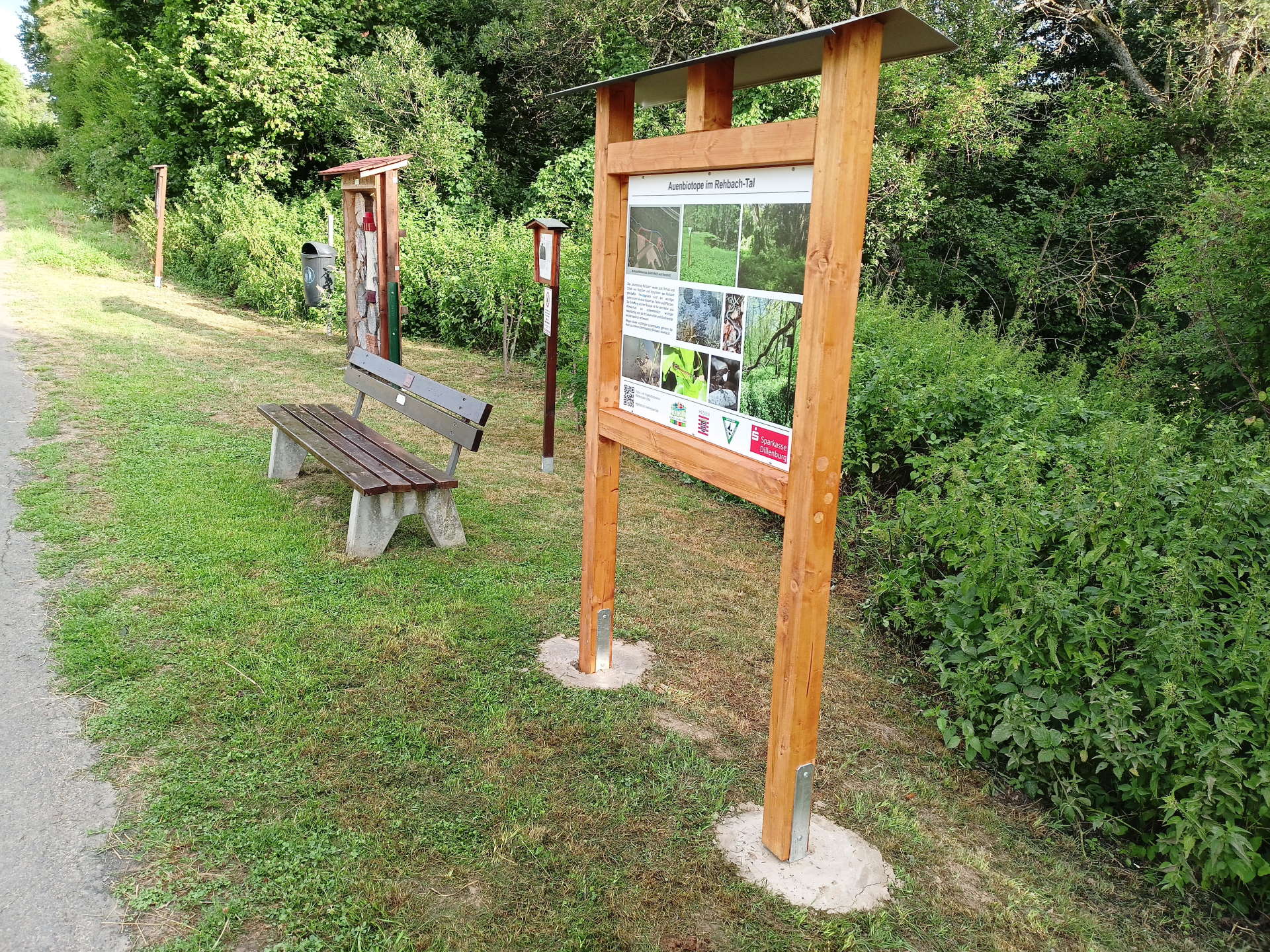 Infotafel Auenbiotope