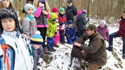 Auf der Pirsch und Fährtensuche